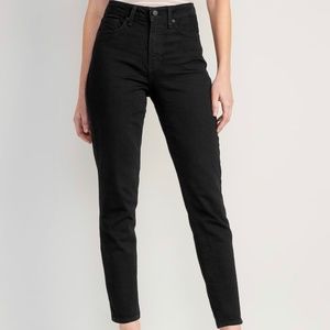 old navy o.g. straight black jeans